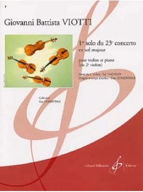 1er solo du 23e concerto en Sol majeur
